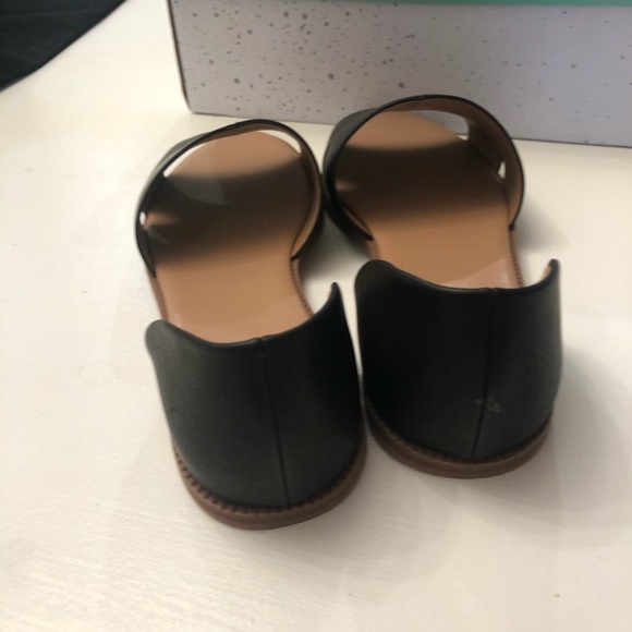 Nordstrom Abound Leni leather open toe flat - Picture 6 of 9